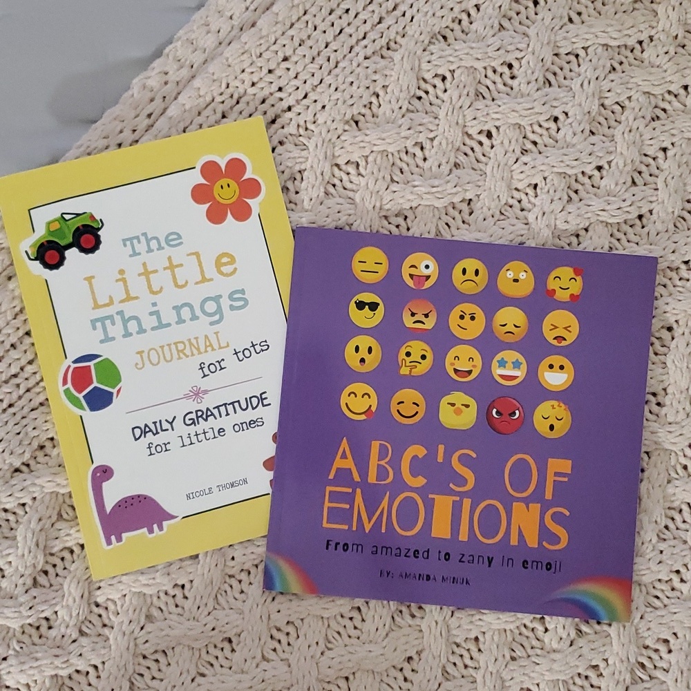 Kid's Journal and Emotions Book Bundle